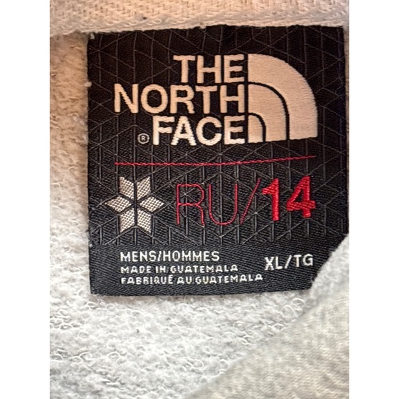 The North Face RU/14 Olympic National Flag Hoodie Sweater Mens Sz XL Gray USA - Picture 4 of 6